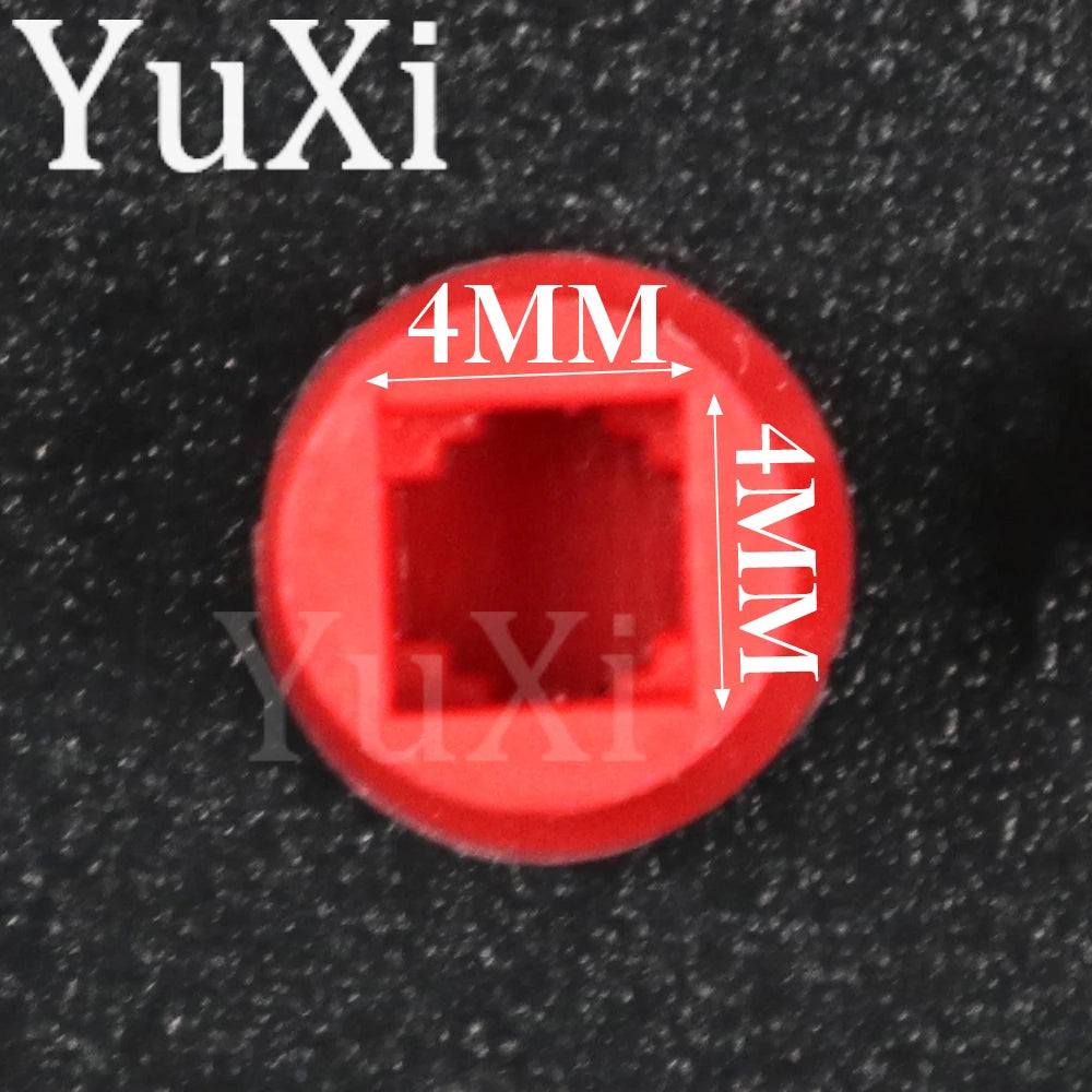10Pcs Mouse Laptop Pointer TrackPoint Cap for Lenovo IBM Thinkpad X200 X201T X22 DELL HP Elitebook 4x4 mm Red Rubber Button Cap