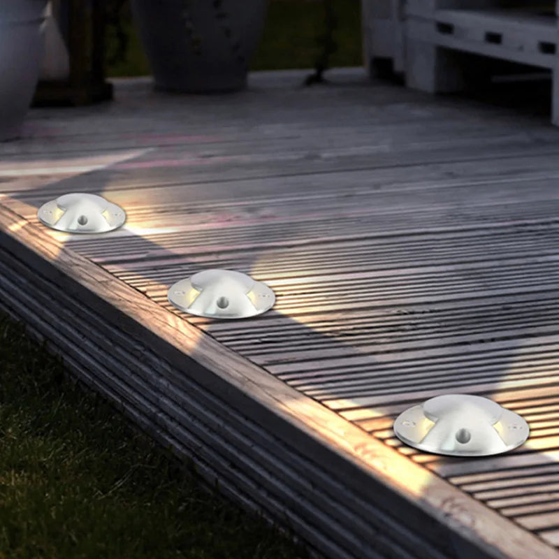 Outdoor Lighting 10W 6W 3W Garden Yard Step Stairs Floor Deck LED Recessed Inground Lamps LED Underground Spotlight AC220V 110V