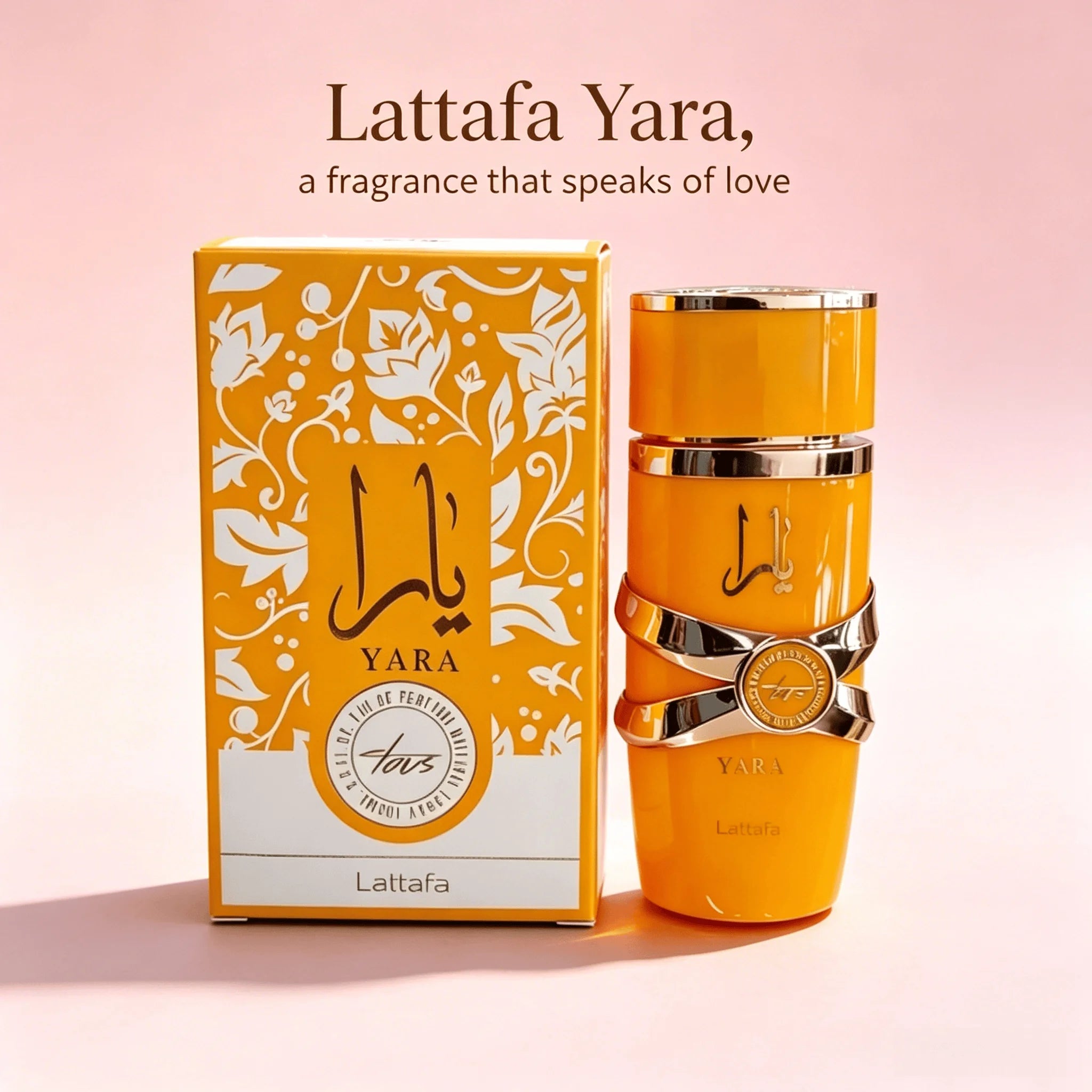 Lattafa Yara Tous Luxury Women’s EDP, Tropical Floral Fruity Vanilla Fragrance, Long Projection Daily Scent, 3.40OZ/100ml Ideal Valentine’s Day Gift for Women