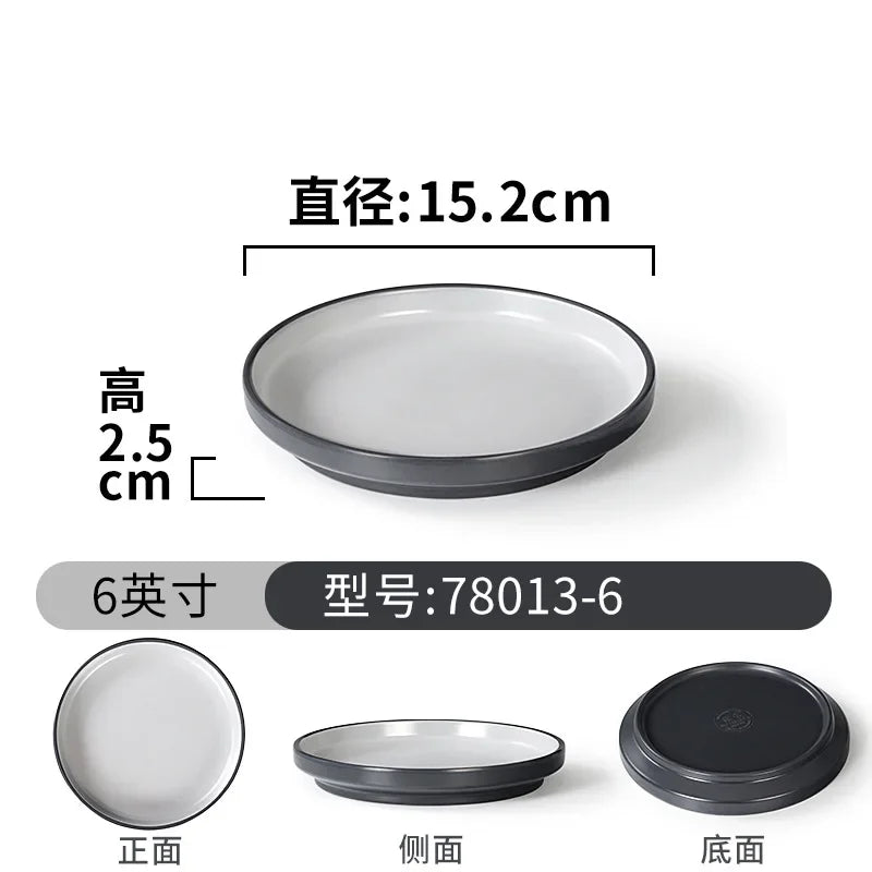 1PCS Tableware/high-end Cold Dish Plates/non Fragile Plates/bowls/sushi Plates, Japanese Style,A5 Food Grade Melamine