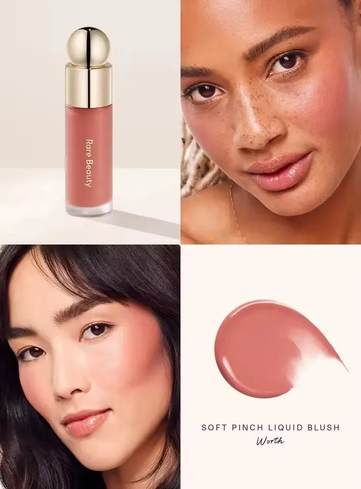 Hot Rare Beauty Soft Pinch Liquid Contour Lasting Moisturizer Liquid Blush Happy Hope Honesty Lip Gloss Makeup Highlight Powder