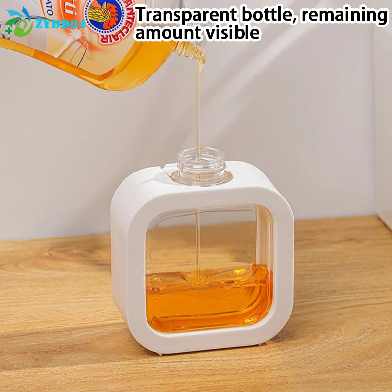 ●300/500ml Bathroom Soap Dispensers Refillable Lotion Shampoo Shower Gel Holder Portable Travel Dispenser Empty Bath Pump Bottle