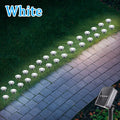 Solar LED Garden Pathway Light 15/30LEDS 8 Modes Outdoor Waterproof Lawn Lamp for Camping Weddings Christmas Holiday Lighting