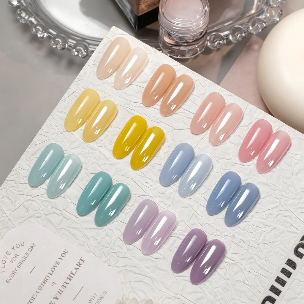 0.1g/Bottlle Moonlight Pearl White Nail Powder Aurora Plating Mirror  Chrome Rubbing Dust Shimmer Nails Art Decorations Powders