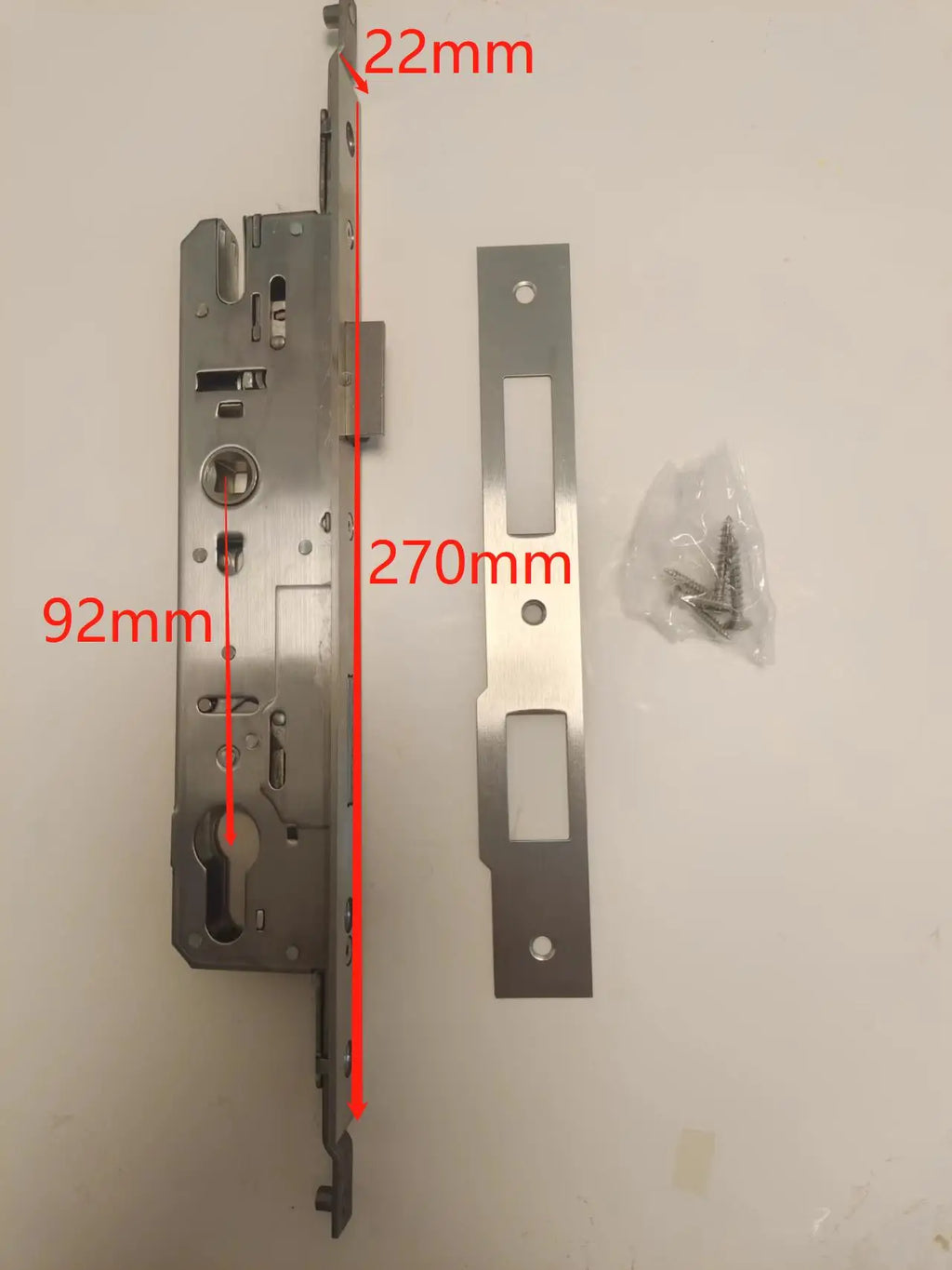 Camera video intercom Waterproof IP65 Automatic Slim Smart Aluminum door lock Face Tuya wifi 3592 euro mortise Digital UPVC lock