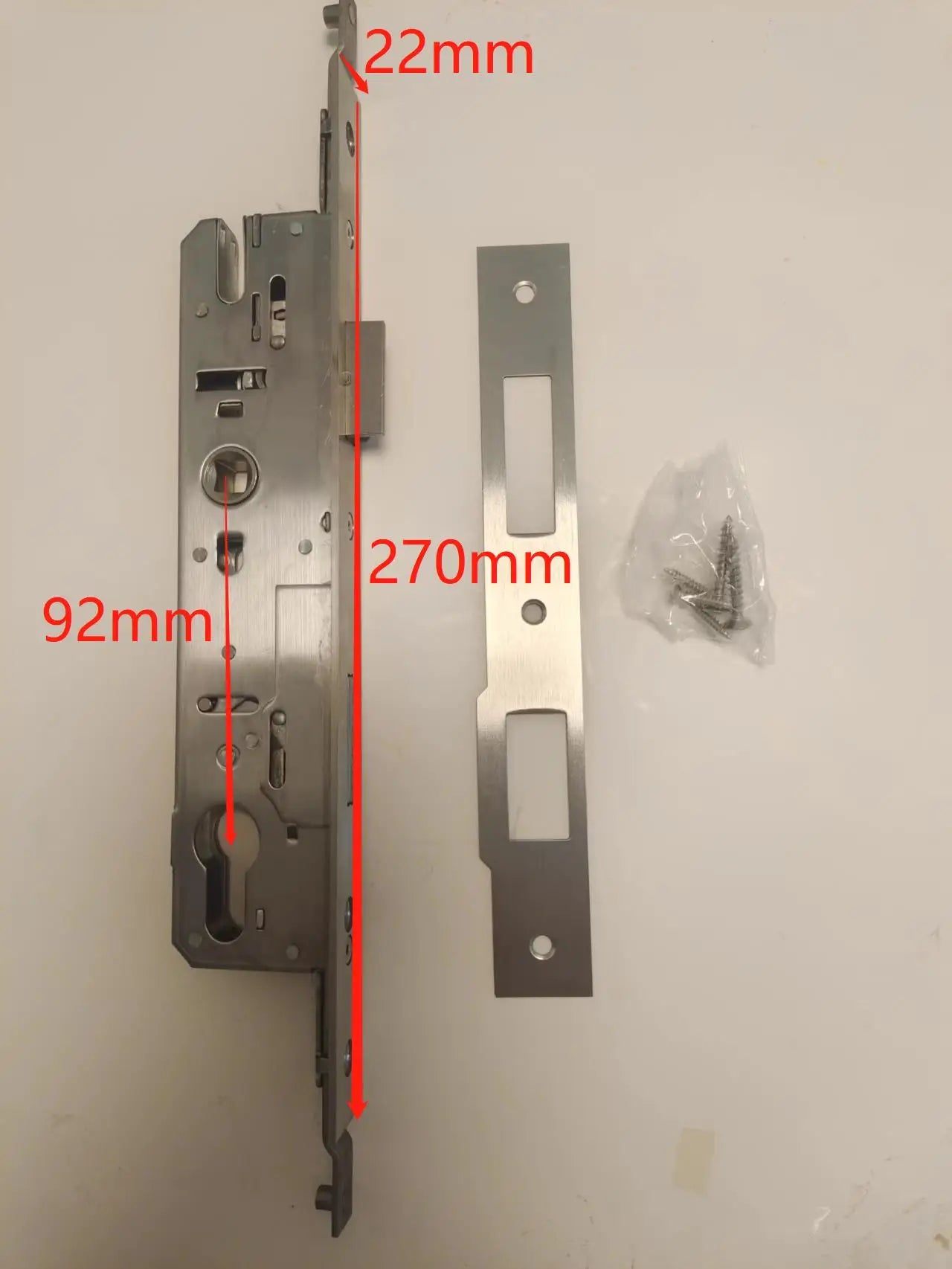 Camera video intercom Waterproof IP65 Automatic Slim Smart Aluminum door lock Face Tuya wifi 3592 euro mortise Digital UPVC lock