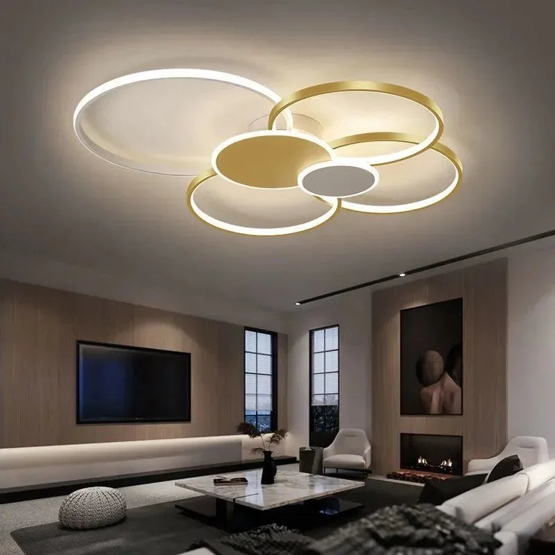 New Modern LED Ceiling Lights For Living Room Chandelier Bedroom Kitchen Ceiling Lamp Modern Apartment Hotel Chandelier Lighting