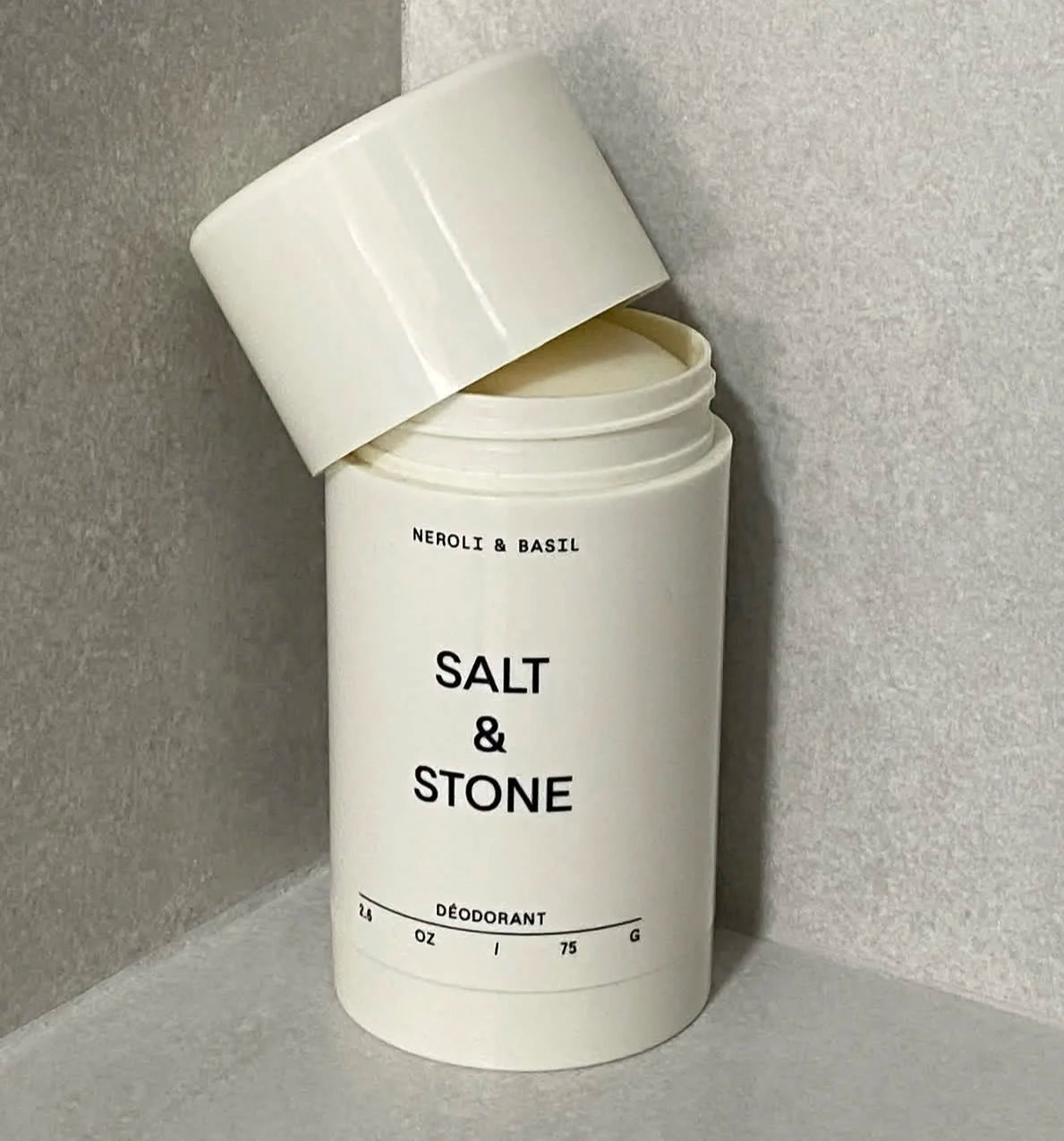 SALT& STONE Brand Deodorant Black Rose Oud Neroli Basil Eliminate Body Odors Fragrance Blam Stick Unisex Natural Plant Deodorant