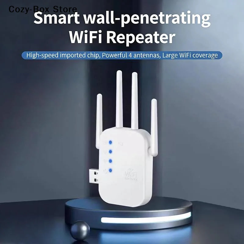 [ZY]WALRAM 300Mbps Wireless WiFi Repeater 2.4G Signal Router 802.11N Long Range Wireless WiFi Extender Amplifier WIFI Booster