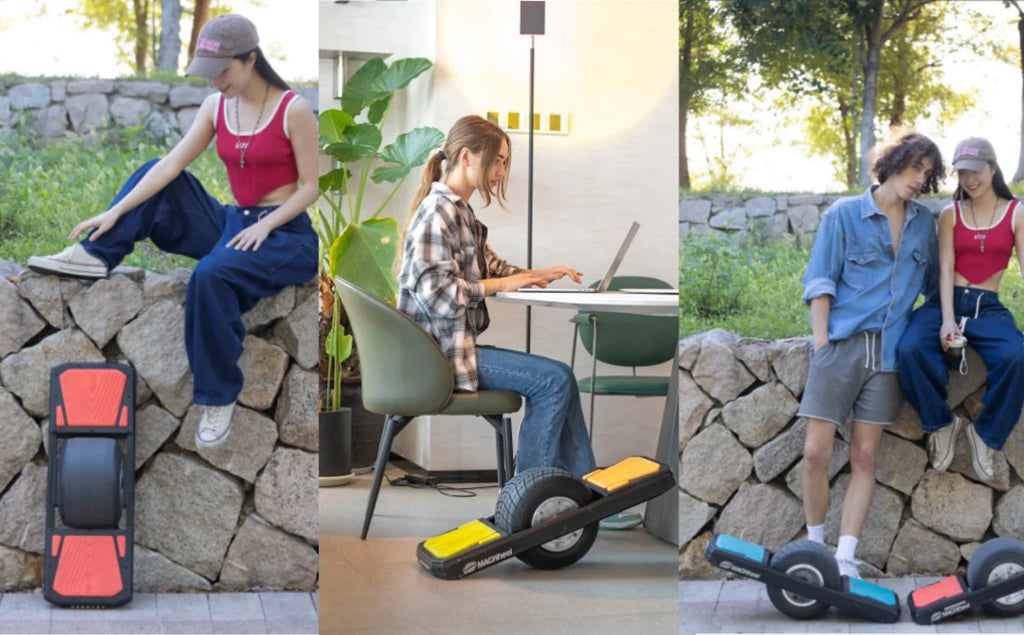 Trotter Electric Unicycle Electric Skateboard 12.4mph 11in Tire 250Wh Battery 700W Motor With One Wheel Only
