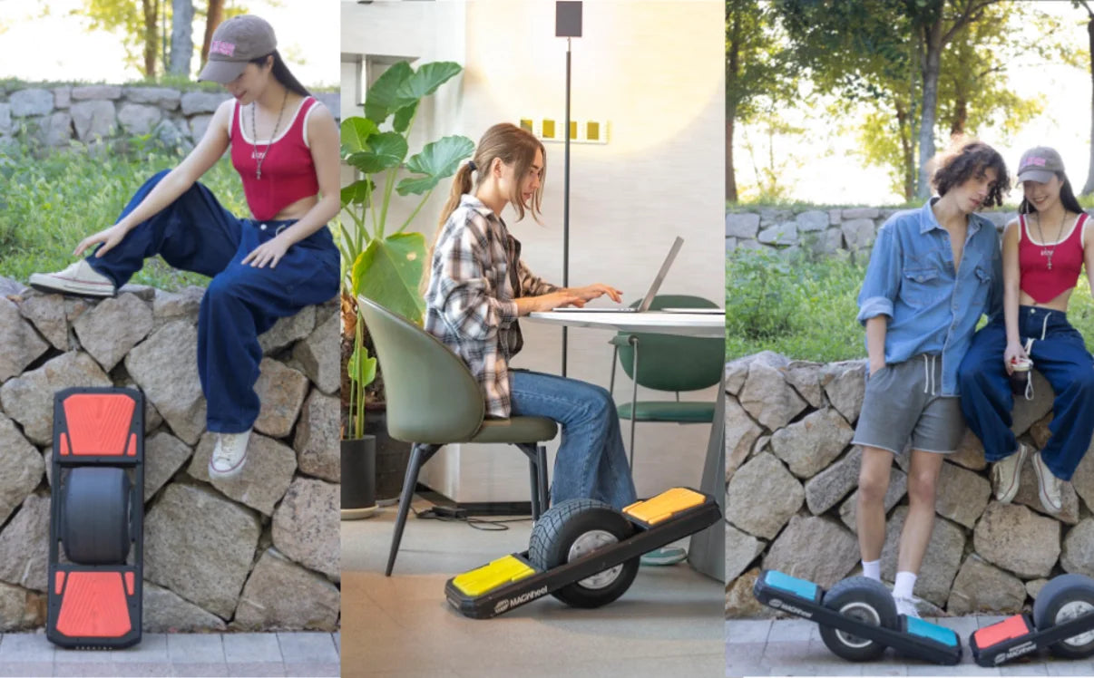 Trotter Electric Unicycle Electric Skateboard 12.4mph 11in Tire 250Wh Battery 700W Motor With One Wheel Only