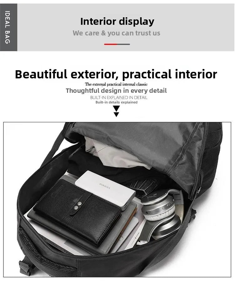 Outdoor Travel Backpack 60L Large Capacity Men's Women's Climbing Bag Luggage Multifunctional Bookbag Lightweight Waterproof