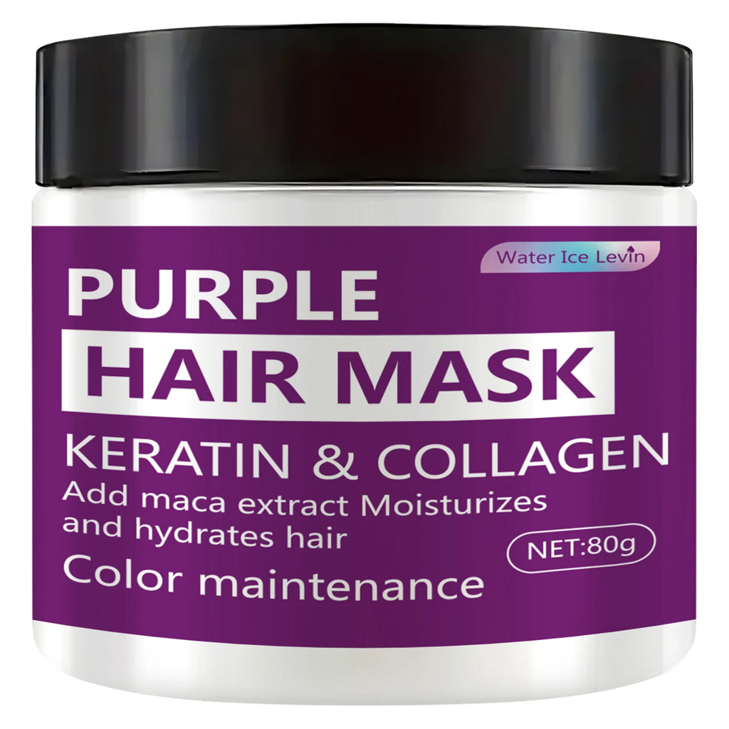 Color-Locking Deep Moisturizing Hair Mask, Helps Strengthen Frizzy and Split Ends - Removes Brass Tones, Helps Hair Maintain Natural Texture and Shine