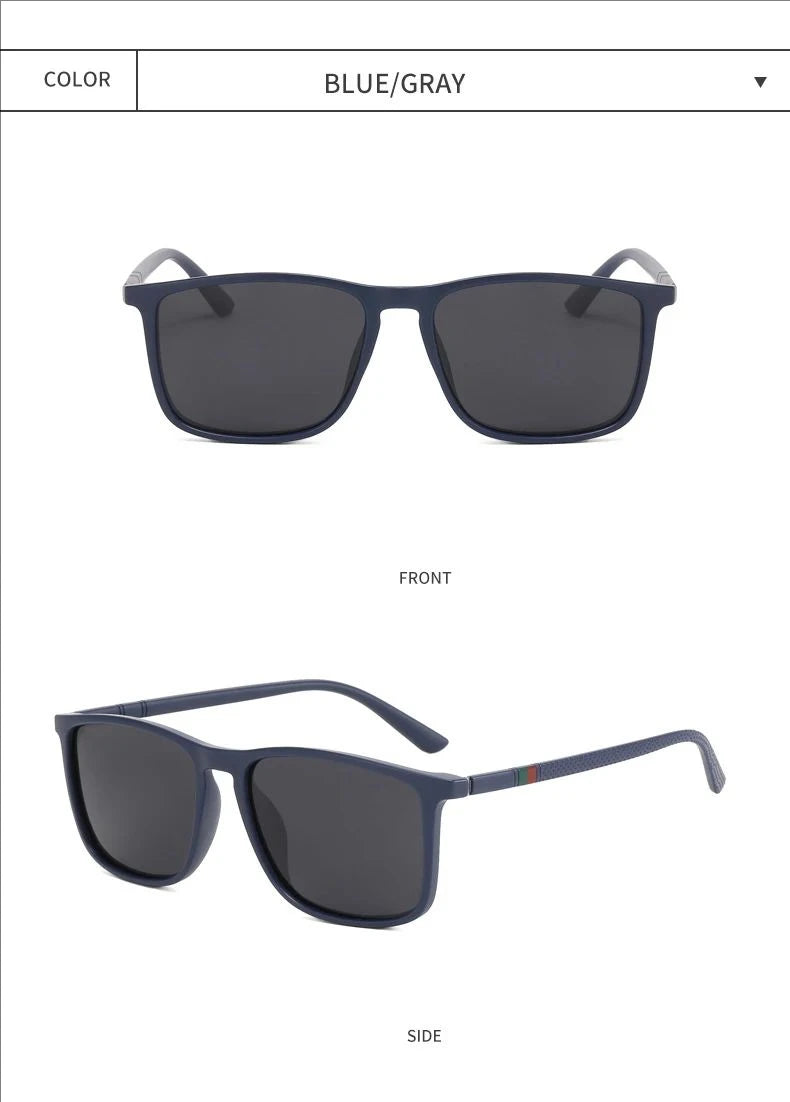 New Style Sun Glasses Driving Glasses Fashionable Square Sun Glasses Men And Women Anti-ultraviolet Sunglasses 1166