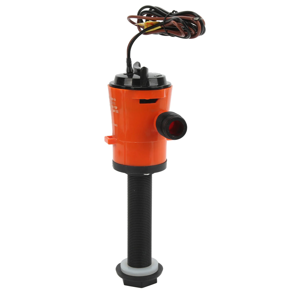 Aerator Livewell Pump 800GPH 12V 4.0A Portable Submersible Fish  Pump for Boat Marine Aerator Livewell Pump Boat Bilge Pump