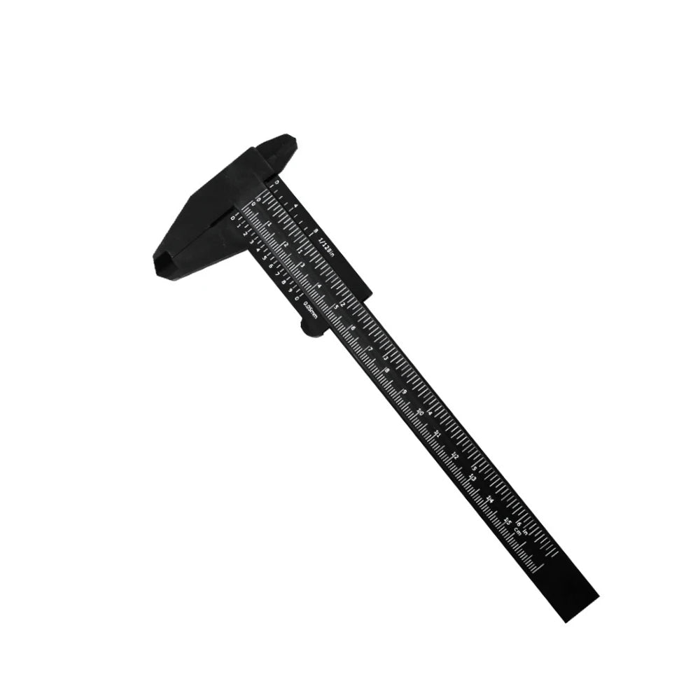 Microblading Eyebrow Design Tools 0-150mm Vernier Calipers Double Rule Scale Plastic Ruler For PMU Eyebrow Measuring Tools Use