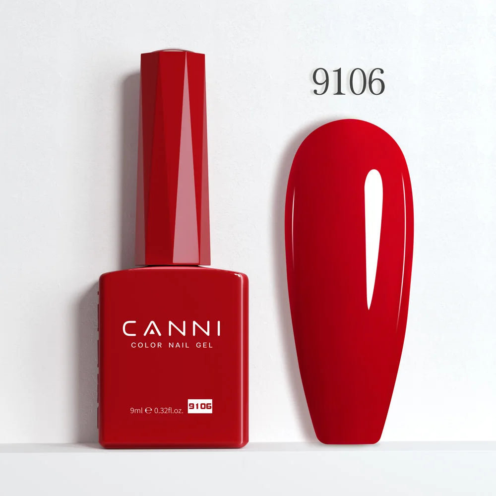 CC8 CANNI 9ml Nail Gel Polish HEMA FREE Summer Nails Color Soak Off UV LED Semi Permanent Smoothy Texture Nail Art Manicure