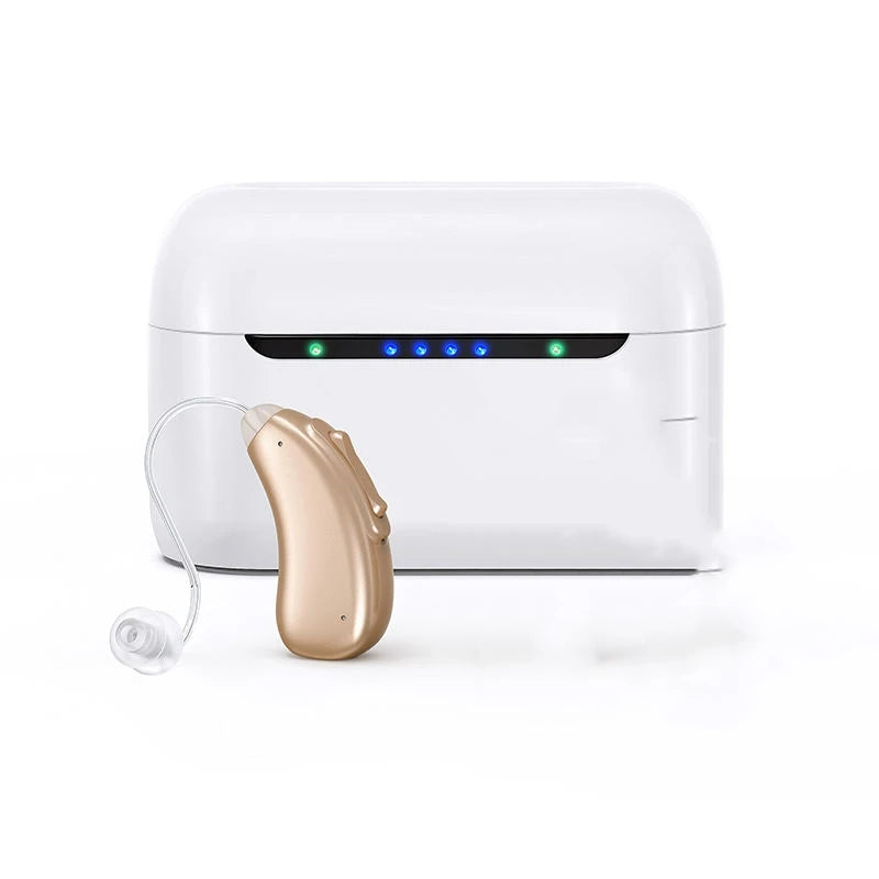 2026 Best Elderly Hearing Aid Rechargeable Deaf 30 channel program Mini Wireless Sound Amplifier Invisible Hearing Aids