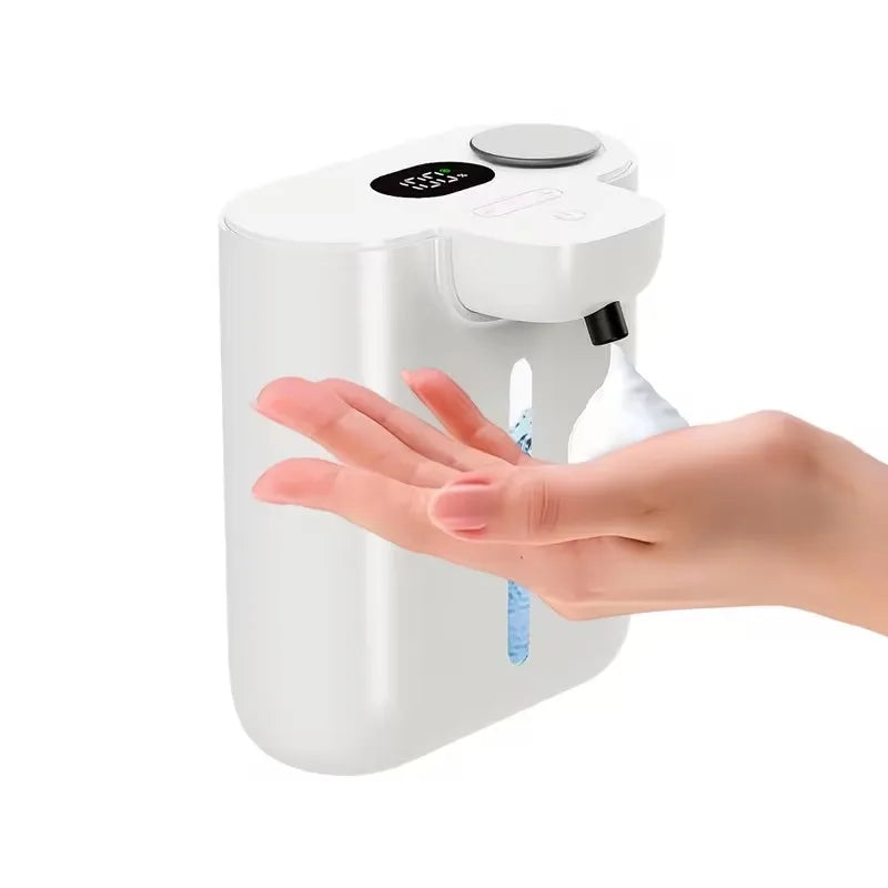 500ML Large Capacity HD Display 9-Gears Adjustable Foam/Liquid Control Automatic Sensor Soap Dispenser Portable Hand Wash Bottle