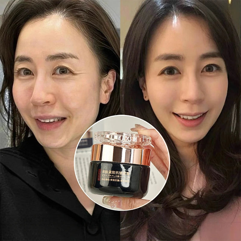 Polypeptide Anti-Wrinkle Firming Face Cream Deep Hydration Brighten Dull Skin  Minimize Fine Lines Moisturizing Day Night Cream