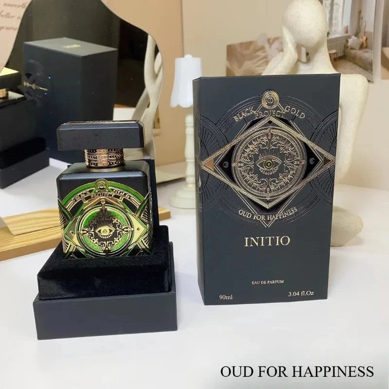 Unisex Perfume – Luxury Long-Lasting 90ML Oriental Woody Eau De Parfum with Oud Vanilla Musk & Rose for Daily Signature Scent