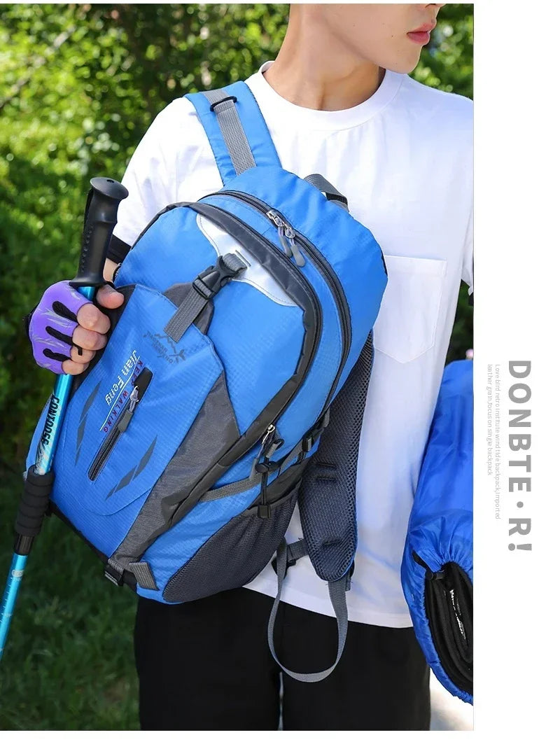 2026 Outdoor Travel Backpack Big Capacity Fashion Travel Backpacks Men Climbing Backpack Classic Sport Travel Backpacks