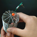 5Pcs Fishing Feeder Cage Stainless Steel Carp Lure Attracting Mesh Cage Fishing Feeder Holder Fishing Accessories
