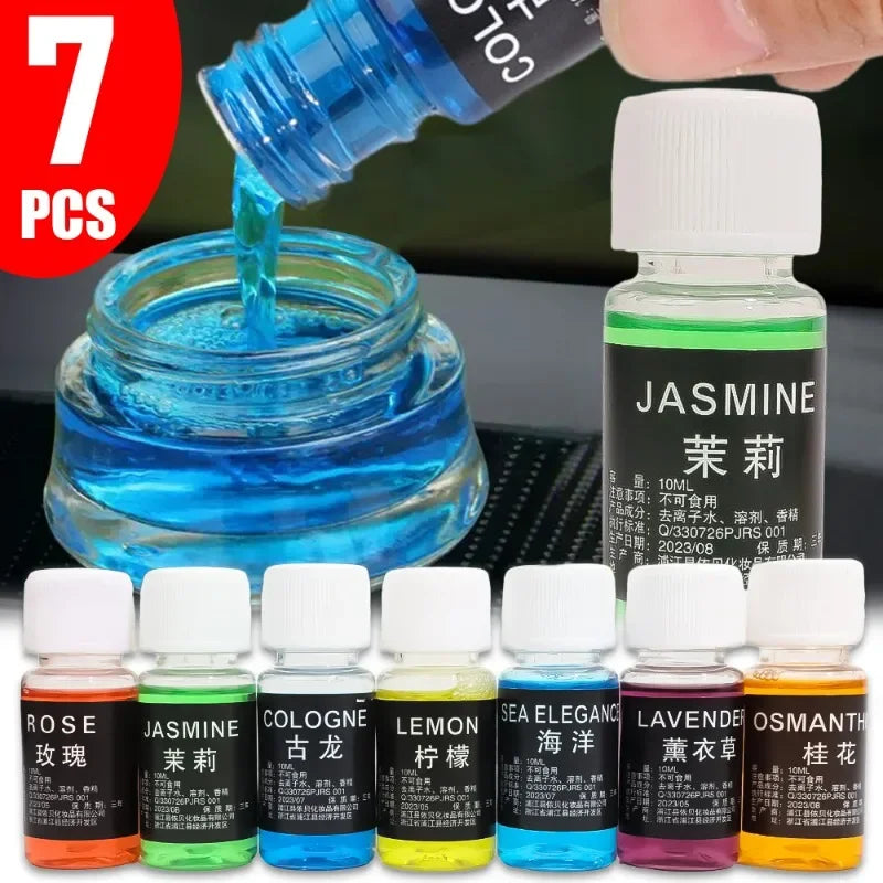 70/30ml Car Perfume Supplement Liquid Pure Natural Plant Essential Oil Perfume Long-lasting Fragrance Car Interior Air Freshener