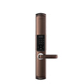 Black fingerprint smart lock keyless electronic dual-sensor smart digital handle door lock