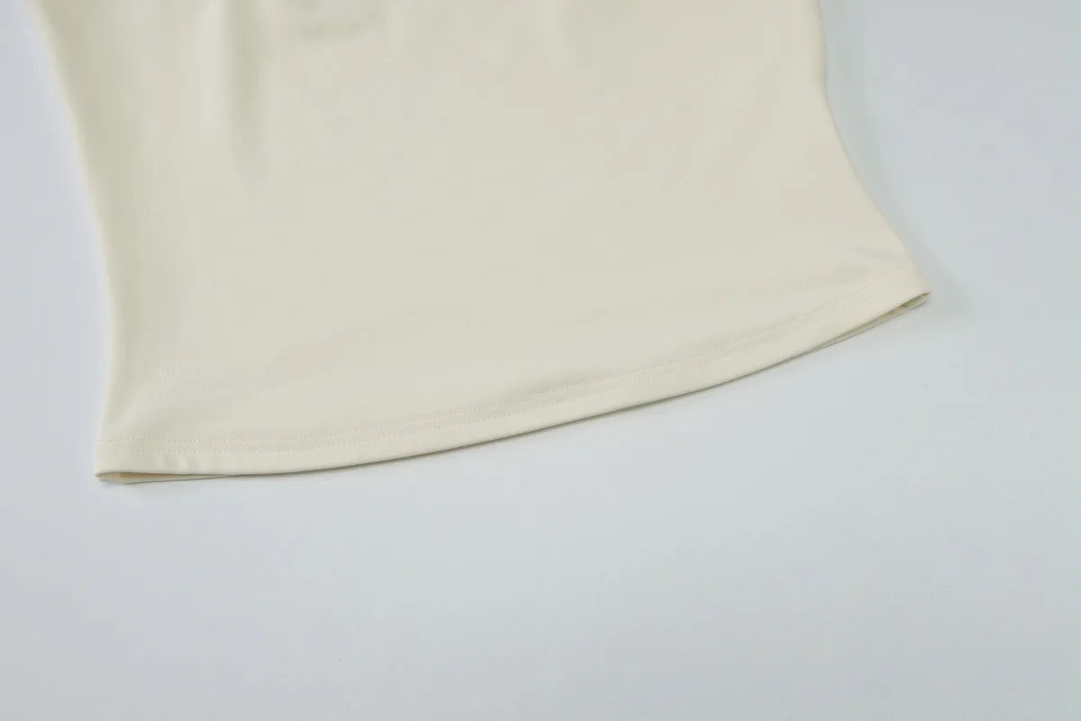 Women Fashion Halter Solid Loop Backless Bandage Sexy Crop Tank Top 2026 Summer Casual Clothes Streetwear Vacation Club Style