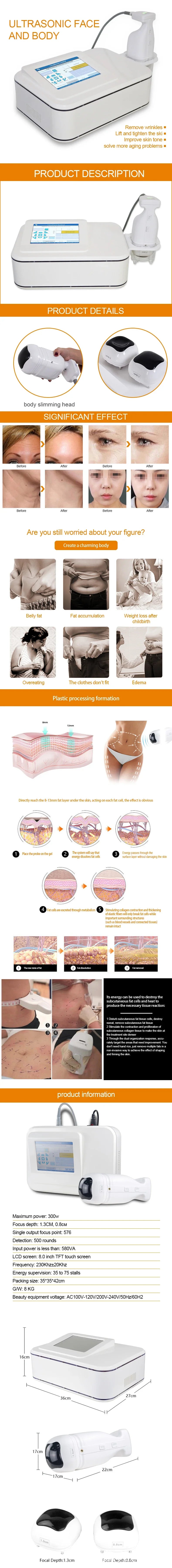 Professional Body Sculpting Reduce Machine Liposonied Weight Loss Device for Salon Body Slimming Machin