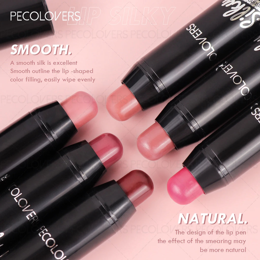 Moisturizing Lipstick Pen, Long-lasting Moisturizing, Rotating Lipstick Pen, Plump and Charming Lips, Lipstick Cosmetics