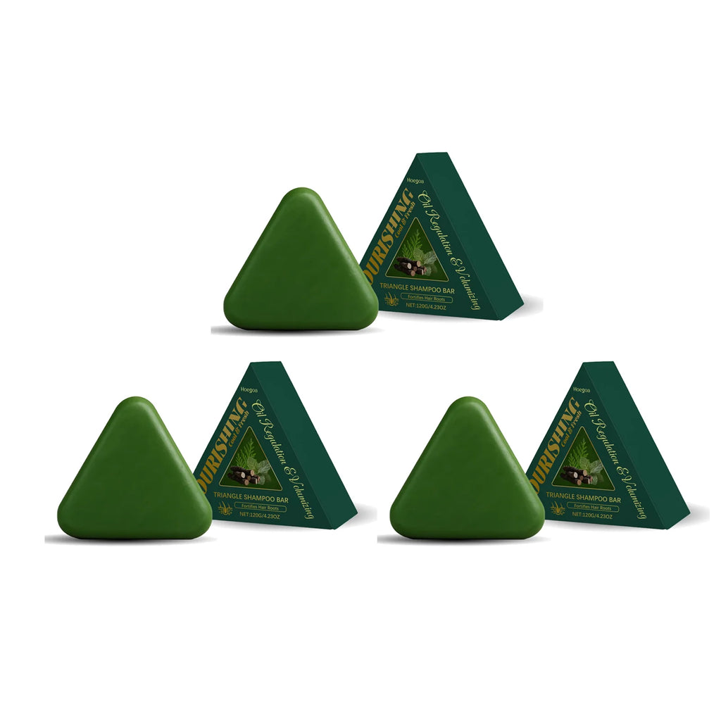 Cypress Leaf Usman Grass Shampoo Soap Hair Growth Strengthen Root Improve Weak Brittle Hair Oil Control Nourishing Shampoo Soap
