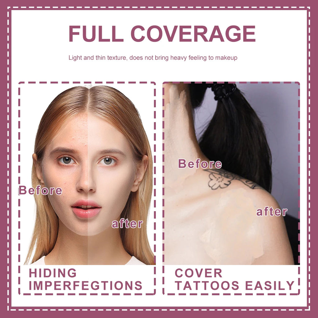 15 Colors Face Concealer Cream Contour Palette,Moisture Cream Makeup Foundation Full Coverage Foundation Covering Perfect Makeup