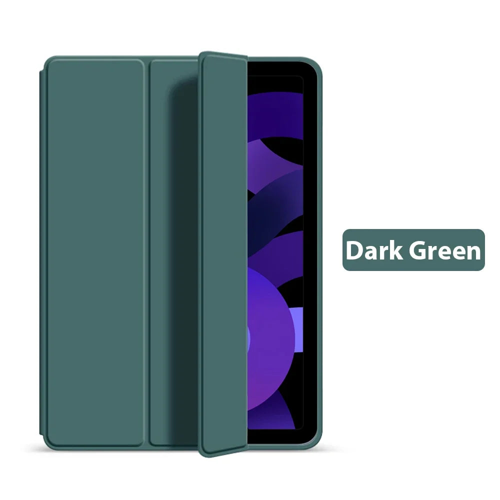For iPad 11 A16 Case 2025 11inch TPU Tri-Fold Magnetic Stand Tablet Cover Funda For iPad 11th Generation Case A3355 A3356 A3354