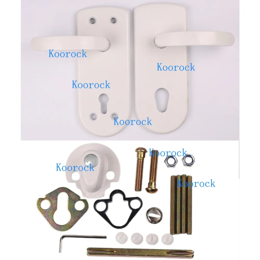 High Security Stainless Steel Israeli Lock and Handle with Four-way Locking box Design - 9065 lock body