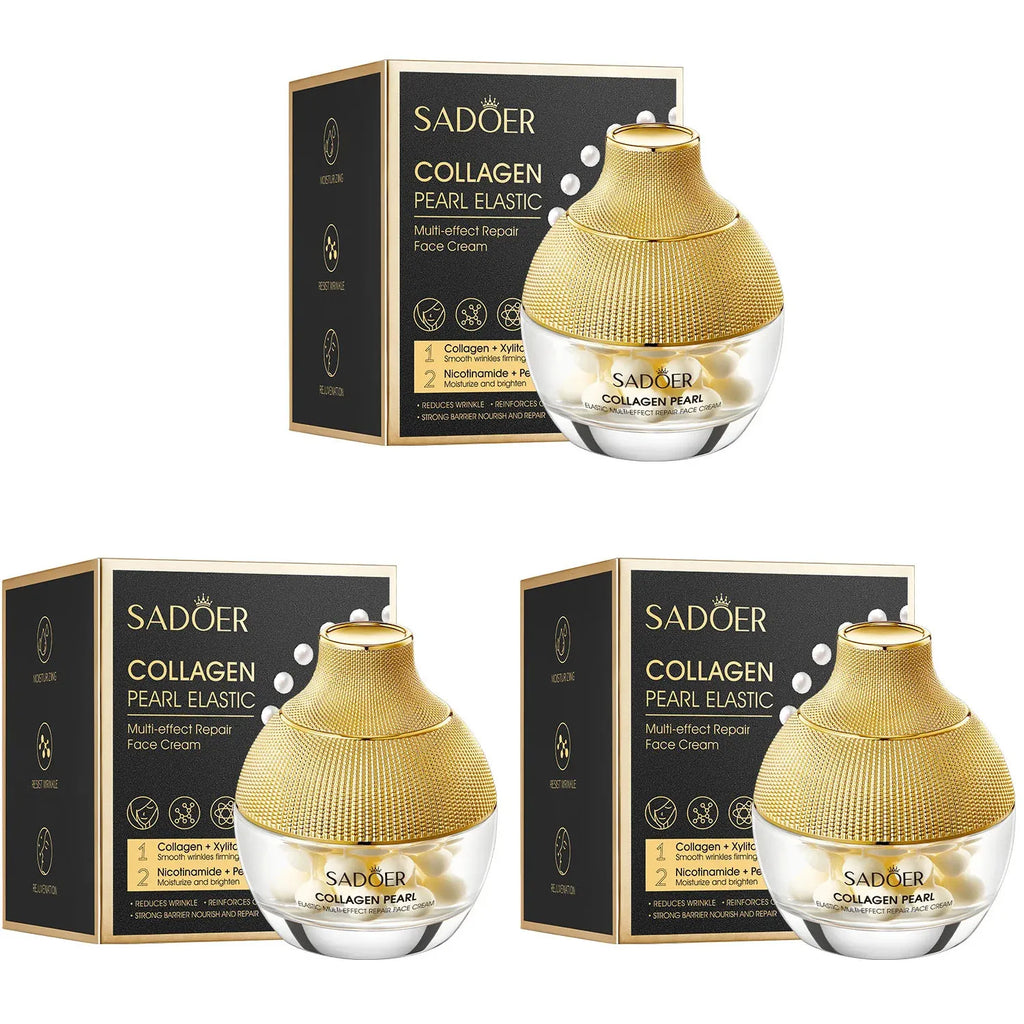 Pearl Cream Collagen Moisturizing Face Cream Nourishing Brightening Firming Lifting Beauty Skin Care Products