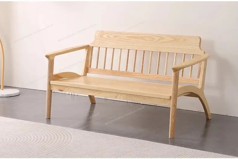 Relaxing Living Room Sofas Lounge Comfortable Wood Floor Modern Lazy Sofa Nordic Balcony European Divani Da Soggiorno Furniture