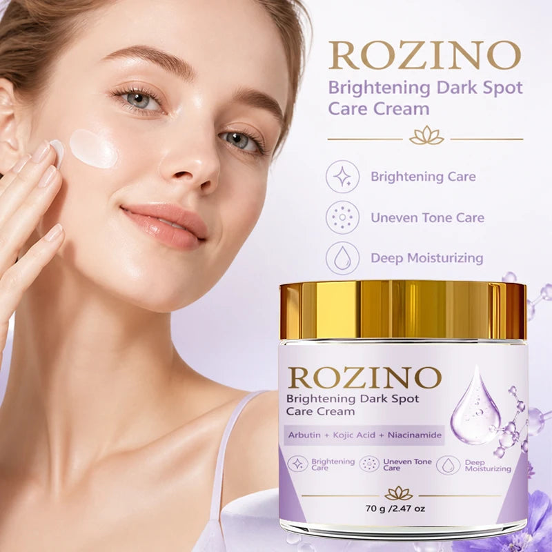 Rozino Refreshing and Moisturizing Face Cream, Formulated with Multiple Plant Extracts to Create a Dense, Soft Texture, Provides Instant Hydration, Suitable for the Entire Face, Instantly Moisturizes the Skin, Ideal fo