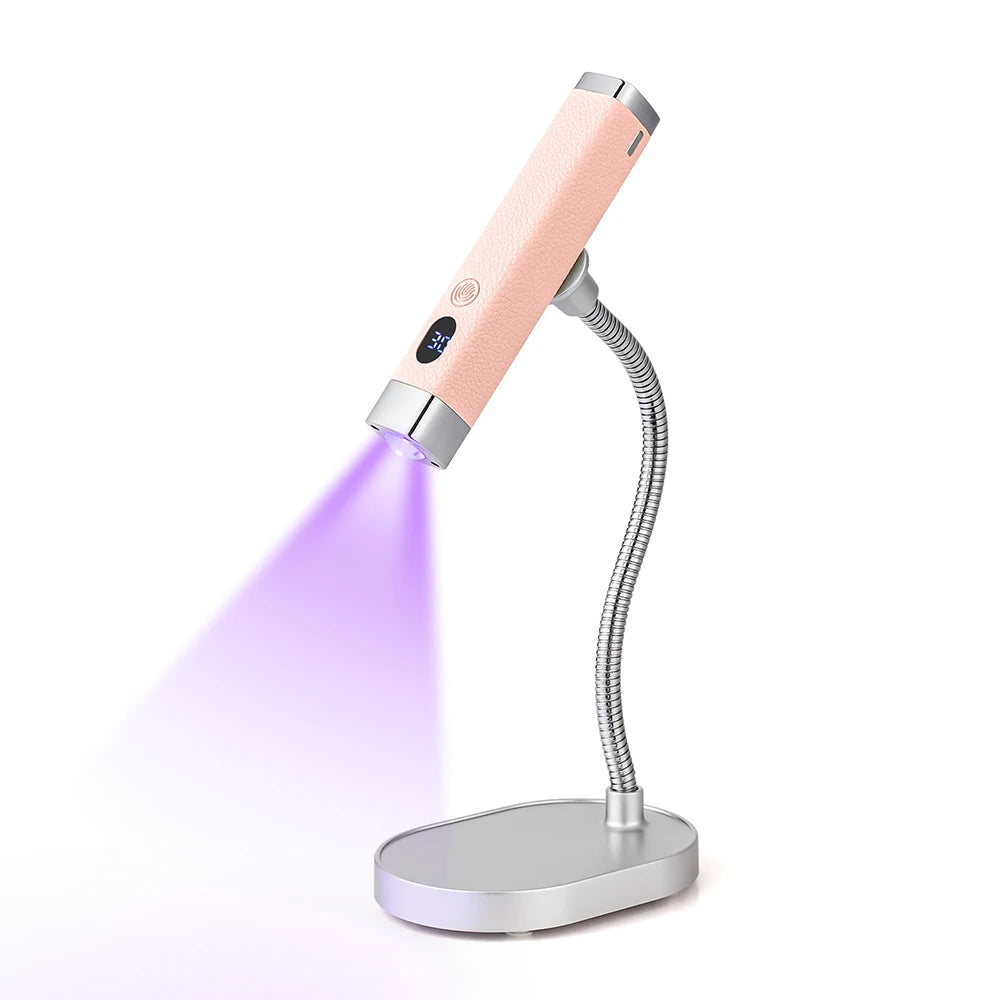 Cat-eye Magnet Handheld Nail Lamp Auto Sensor Nail Dryer Nail Gel Curing Bracket Nail Lamp UV LED Light Gel Nail Fast Drying Pen