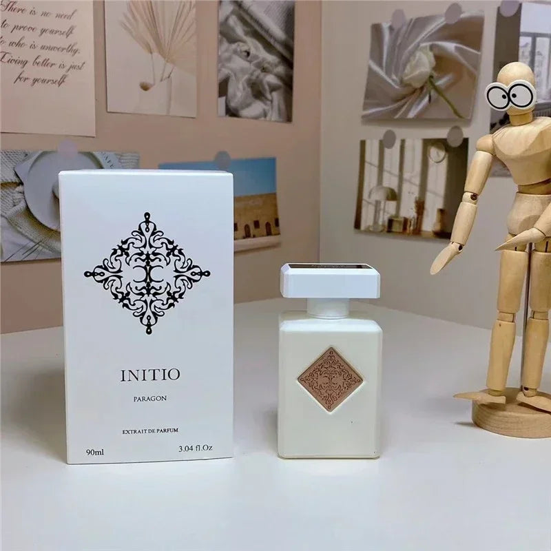 90ML Niche Unisex Initio Perfume  LongLasting Oriental Woody Scent with Oud Vanilla Musk & Rose for Elegant Daily Fragrance
