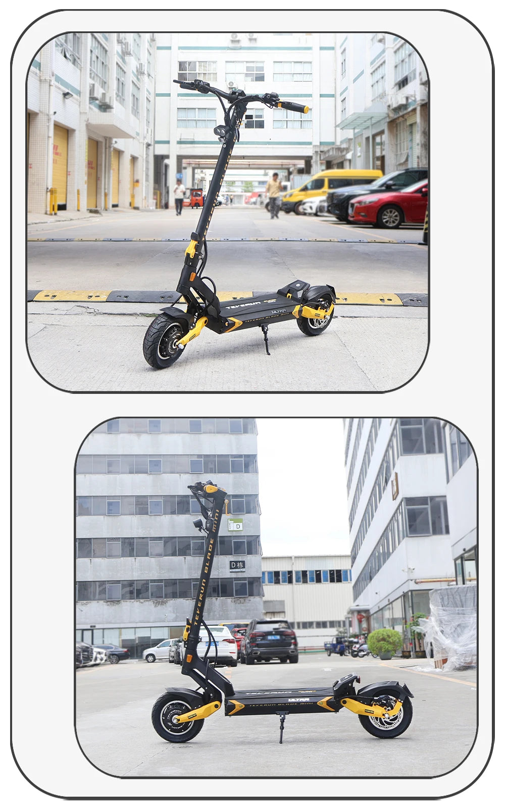 2026 TEVERUN Blade Mini Ultra V4 60V 27Ah Battery 1000Wx2 Motor Built-in Smart LCD Display Max Range 100km 10inch E-Scooter