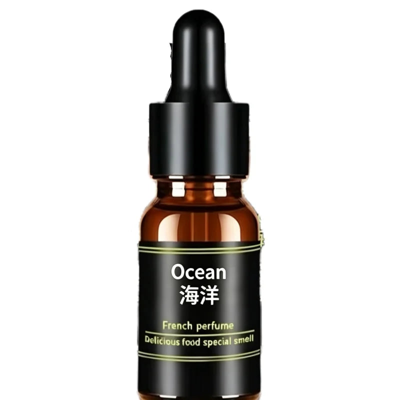 Car Air Freshener Essential Oil Refill Auto Perfume Diffuser Fragrance Dropper Bottle Long Lasting Scent Lemon Cologne Osmanthus
