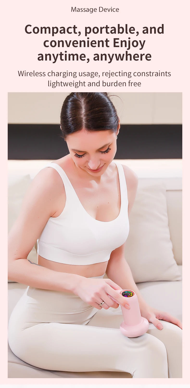 Cellulite Massager Body Sculpting Machine Electric Fat Burner Body Slimming Weight Loss Skin Lifting Beauty Body Shaping Device