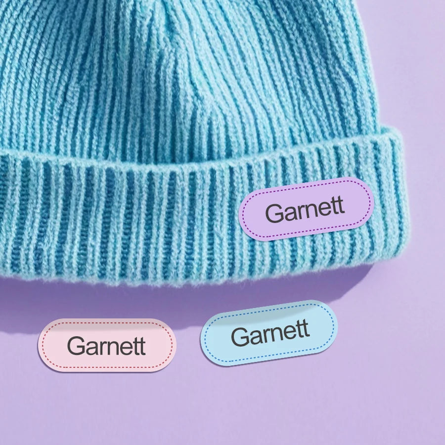 Personalized Sewing Labels for Clothes, School Uniforms, and Clothing,Sewable and ironable,for Jackets, Hats, Backpacks, Jeans