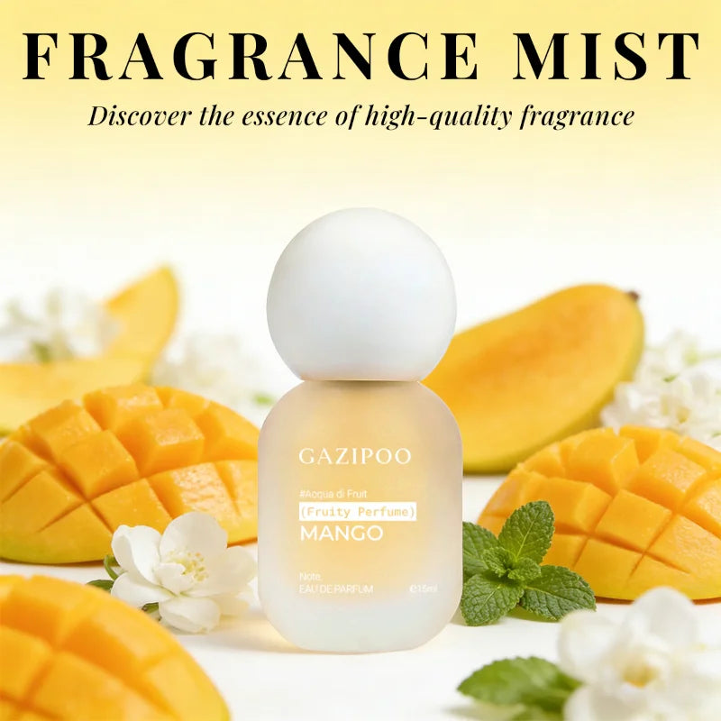 Mango Perfume Body Spray Black Currant Lily Leaf Mint Rose Mermaid Scent Fresh Fruity Fragrance Women Lasting Hydrating Mist