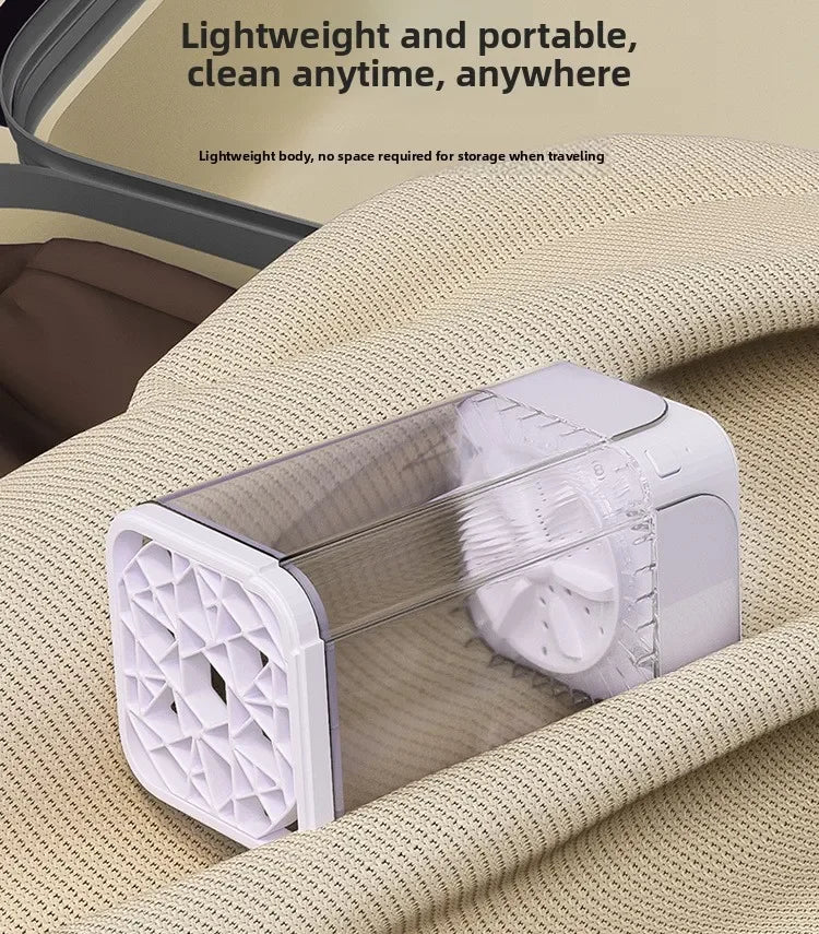 Portable Automatic Makeup Brush Cleaner Household Deep Puff Cleaning Machine Quick Cleaning of Various Beauty Tools