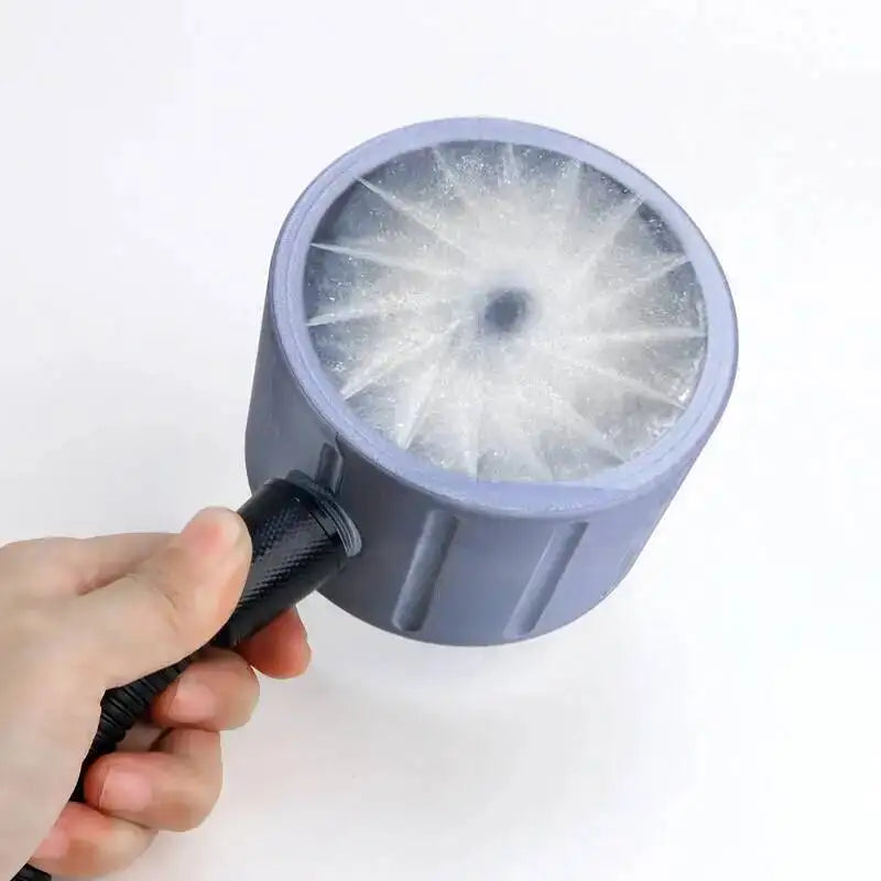 3D Printed Handheld Pet Shower Head High Pressure Spiral Nozzle Dog Cat Bath Flushing Massage Cleaning Grooming Tool