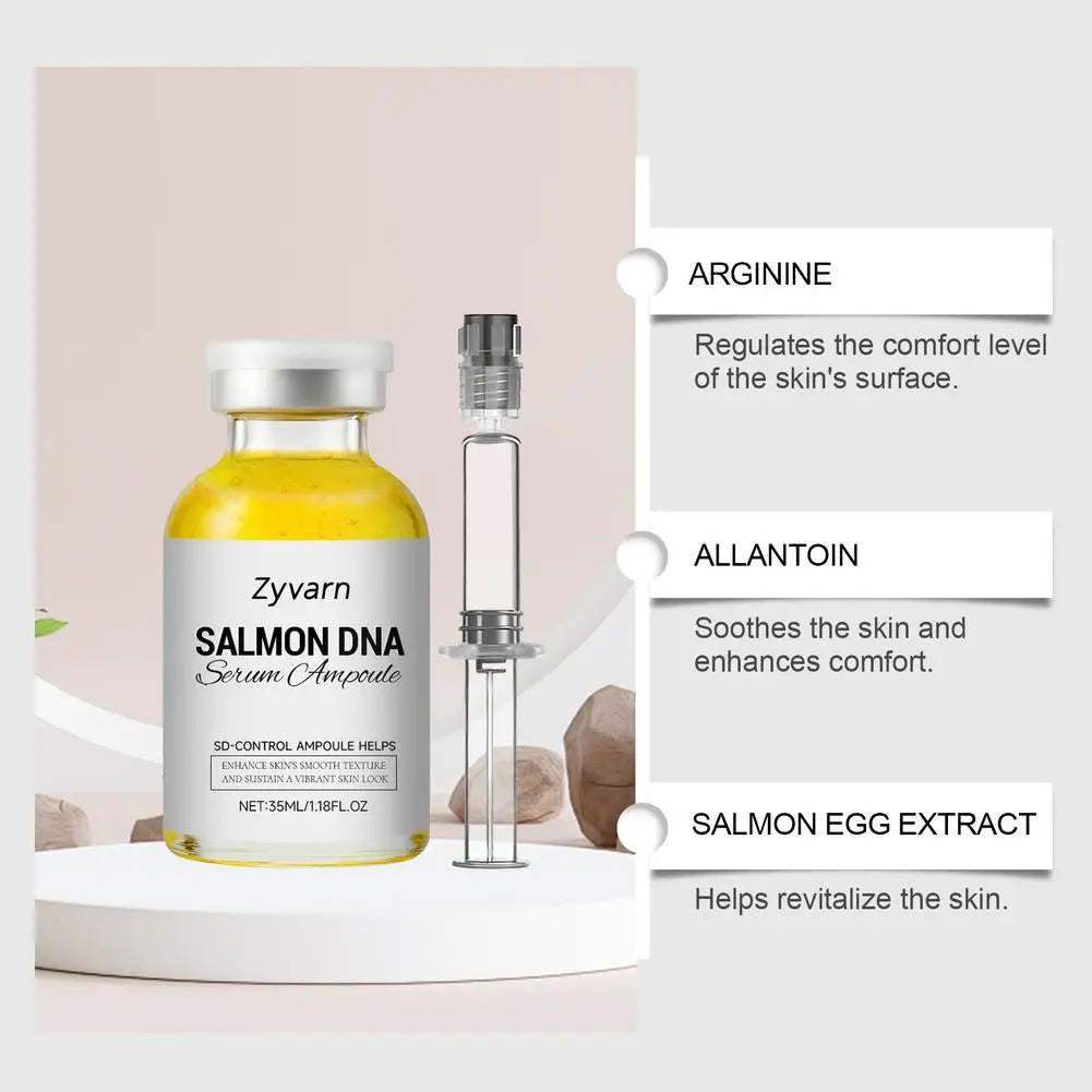 Bottled Skincare Serum Salmon Dna Ampoule Serum Collagen Deeply Moisturizing Essence Effectively Soothes 35/50ml