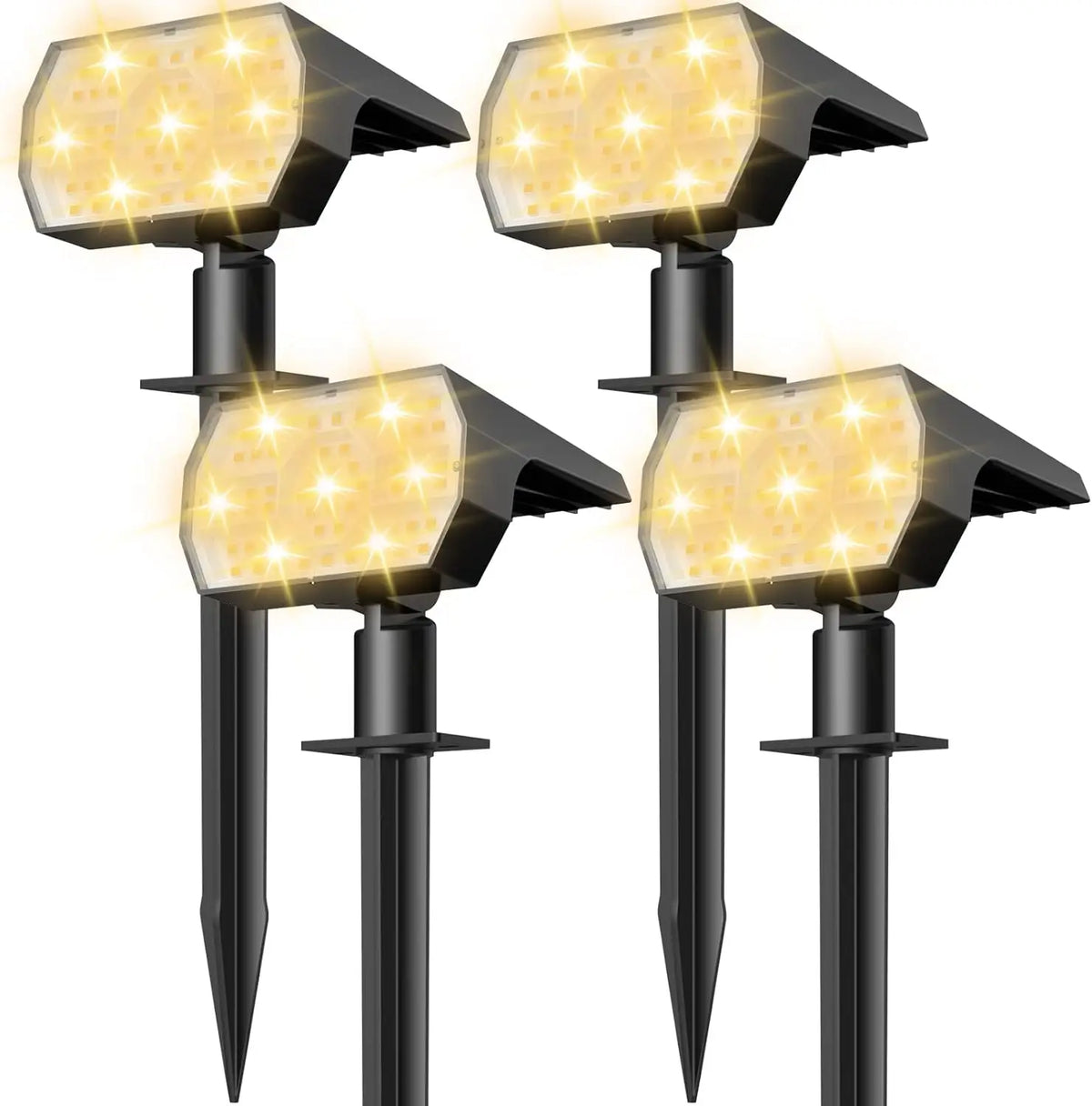 Swiatla Solar Lights Outdoor Waterproof IP68 56 LED 3 Lighting Modes Solar Powered Garden Yard Spot Solar Lights